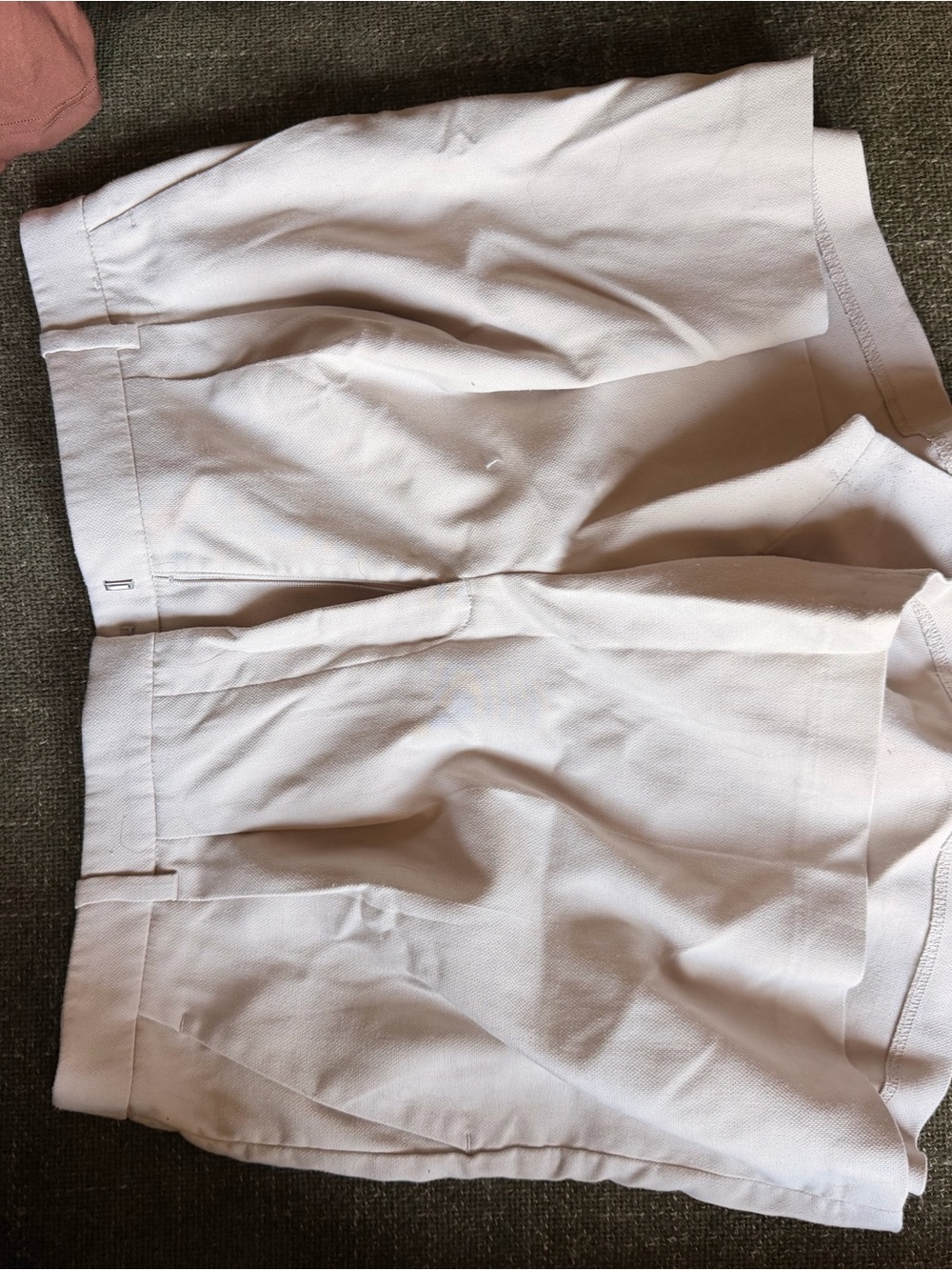 A+F Women’s Beige Tailored Shorts